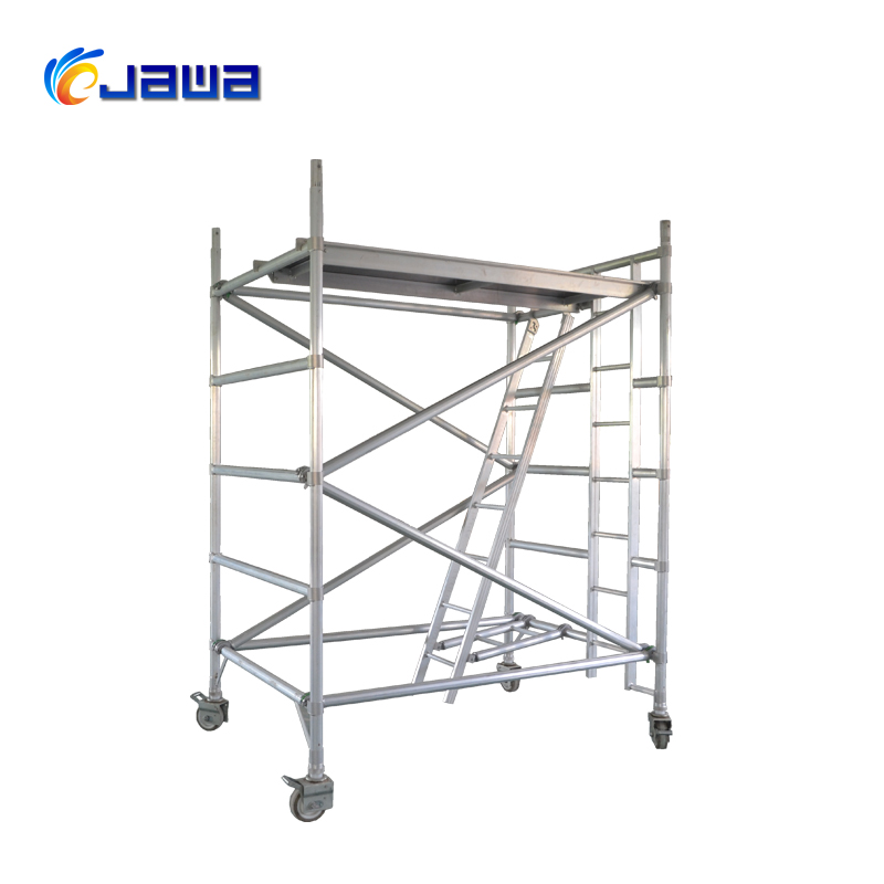 Oblique ladder Aluminum scaffol